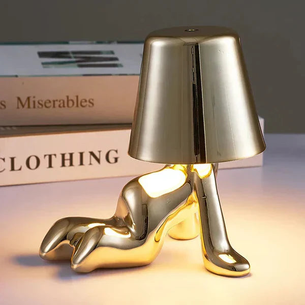 Unik och Atmosfärisk Bordslampa - GlowCraft | Veska Naomi