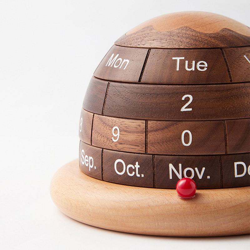 Unik Planet Trä Bordskalender | Veska