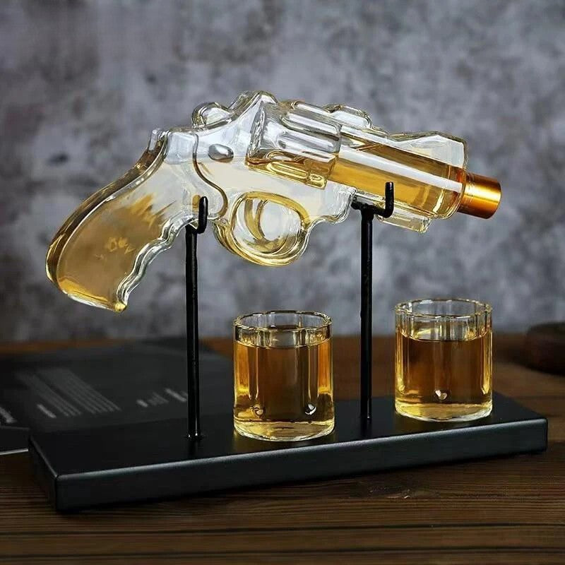 Unik Revolver Likör Karaff Set | Veska