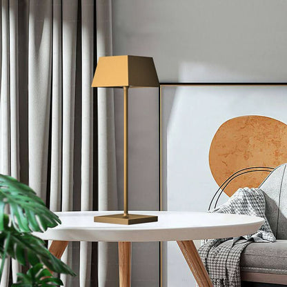 Uppladdningsbar Glow Tap Touch Bordslampa | Veska Brun