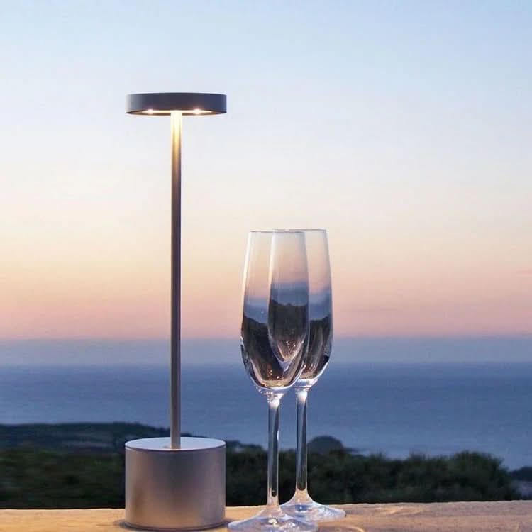 Uppladdningsbar LED-bordslampa med touch-dimmning | Veska