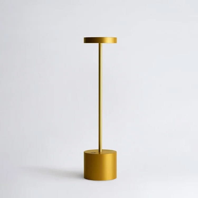 Uppladdningsbar LED-bordslampa med touch-dimmning | Veska Guld