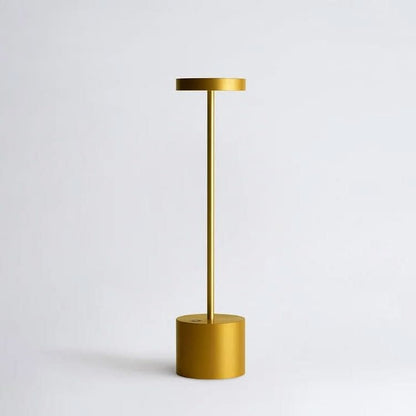 Uppladdningsbar LED-bordslampa med touch-dimmning | Veska Guld