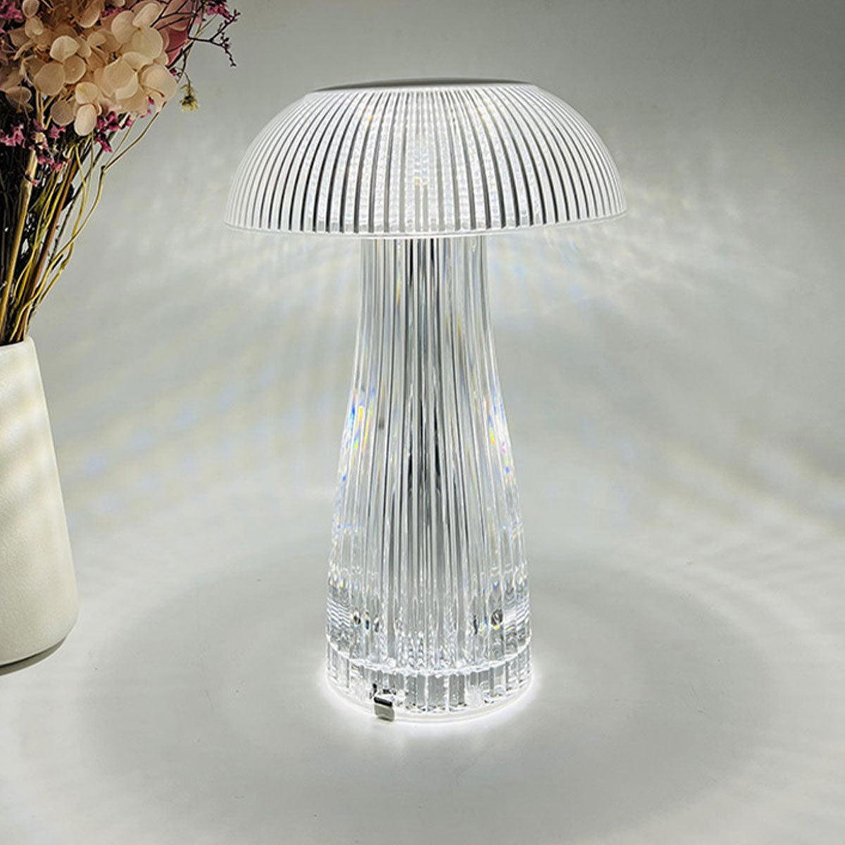 Uppladdningsbar LED Svamp Bordslampa | Veska