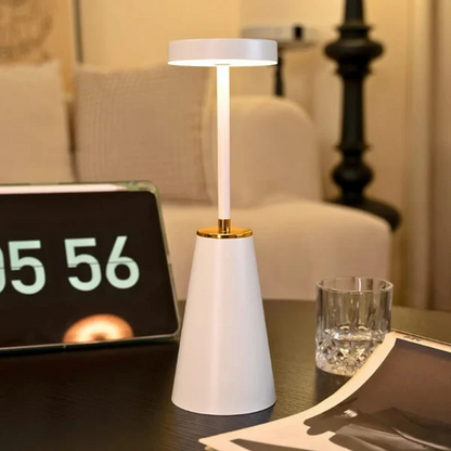 Uppladdningsbar trådlös bordslampa | Veska Vit