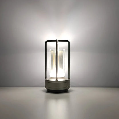 Uppladdningsbar Trådlös LuxuryGlow Bordslampa - Elegant Trådlös Lampa för Alla Humör | Veska