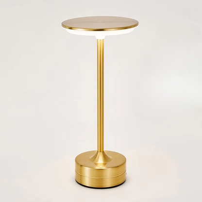 USB Uppladdningsbar LED Touch Sensor Bordslampa | Veska Guld