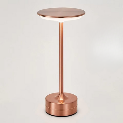USB Uppladdningsbar LED Touch Sensor Bordslampa | Veska Roséguld