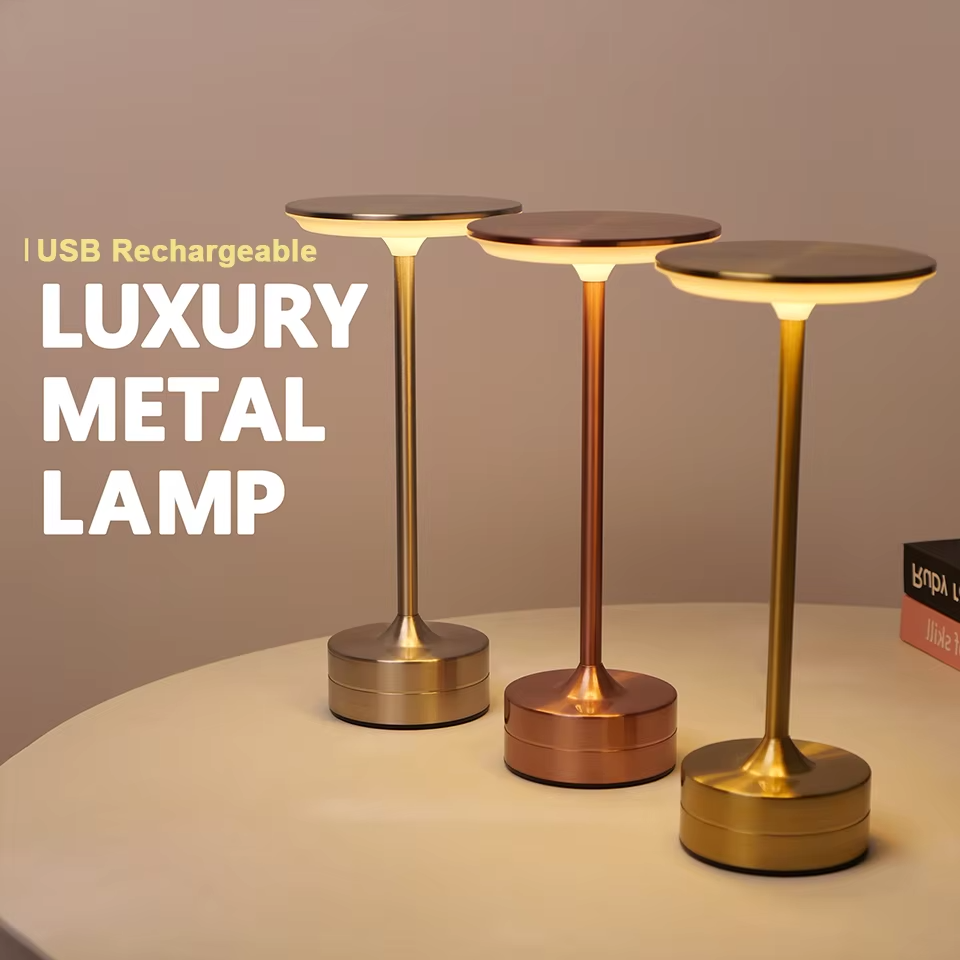 USB Uppladdningsbar LED Touch Sensor Bordslampa | Veska
