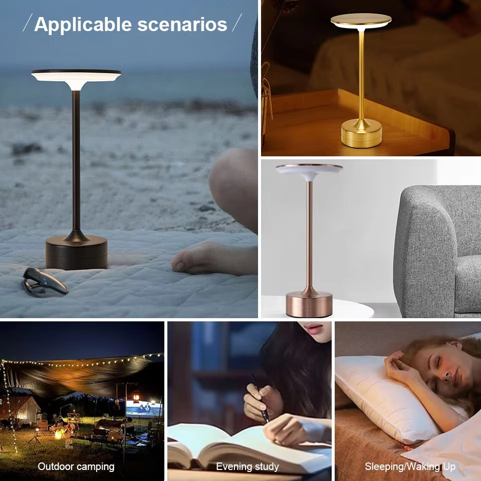 USB Uppladdningsbar LED Touch Sensor Bordslampa | Veska