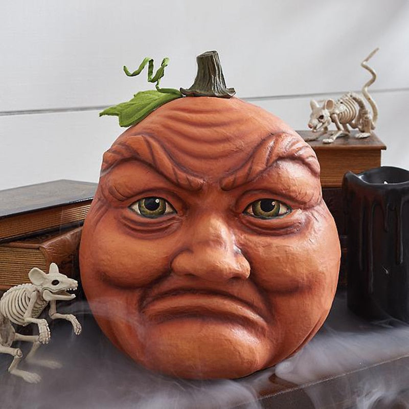 Uttrycksfulla Pumpa Ansikten Halloween Dekoration | Veska 5
