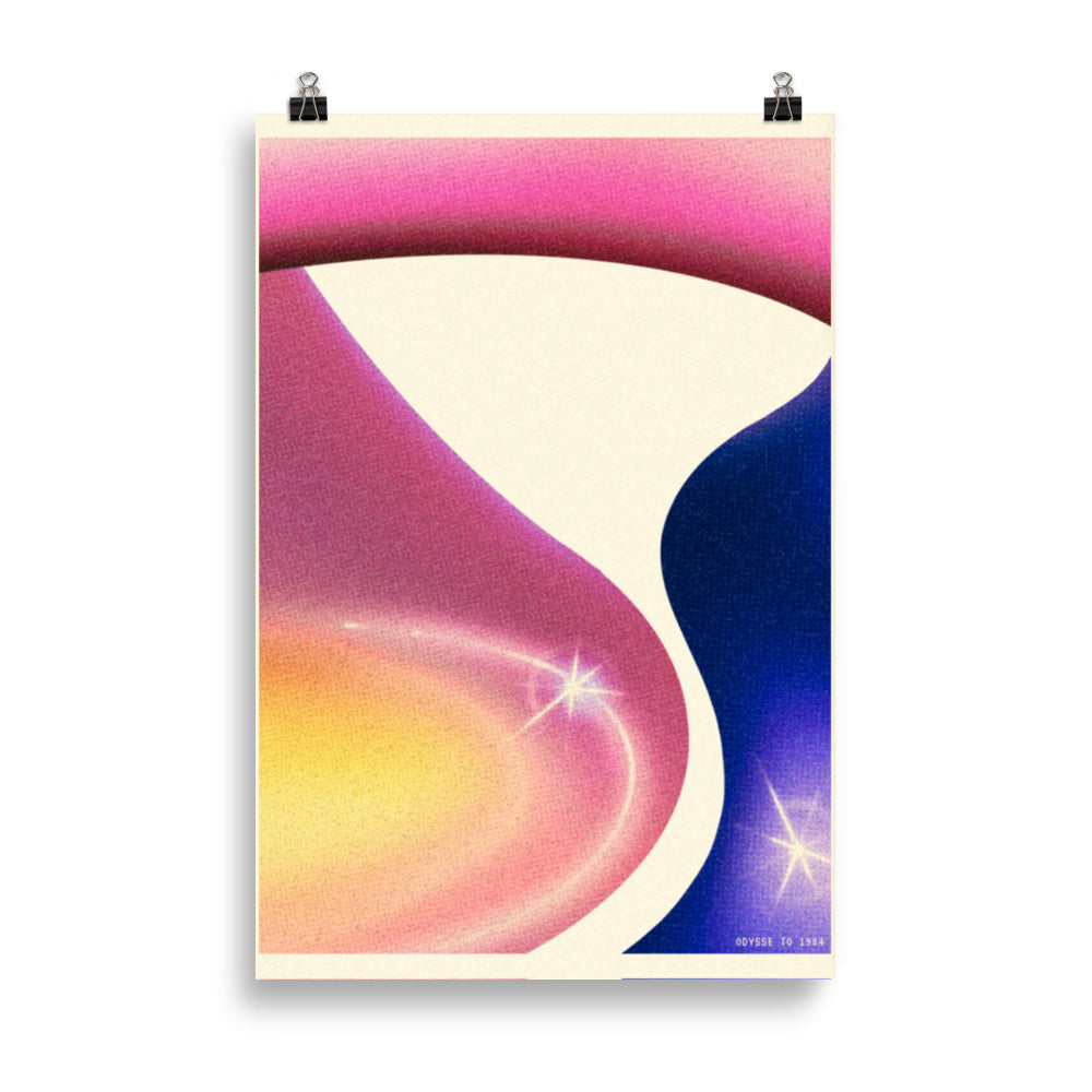Vågig Gelé 01 | Veska 61×91 cm