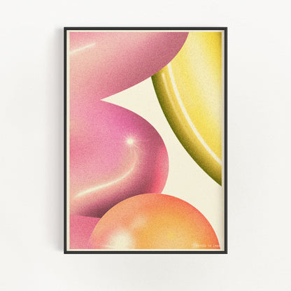 Vågig Gelé 02 | Skållyft 21×30 cm