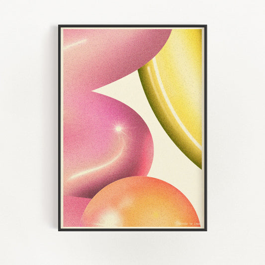 Vågig Gelé 02 | Skållyft 21×30 cm