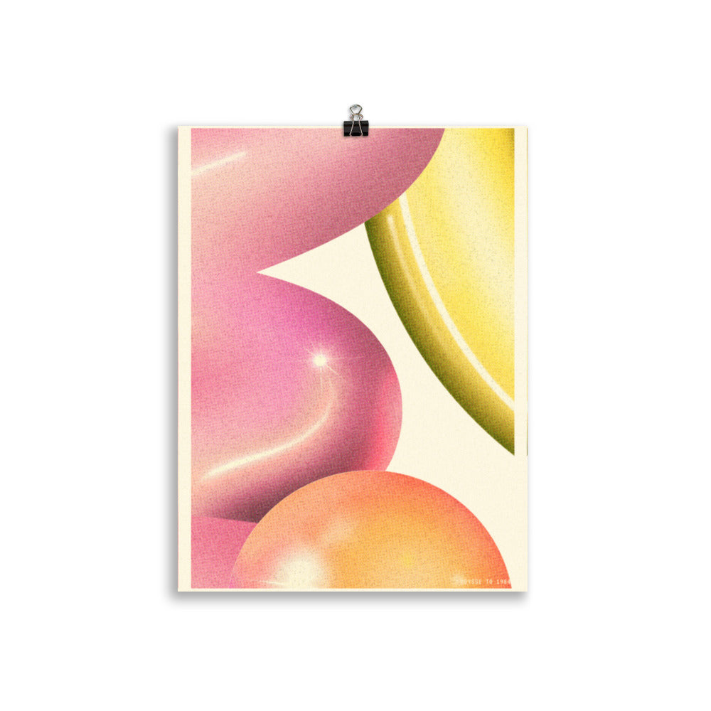 Vågig Gelé 02 | Skållyft 30×40 cm