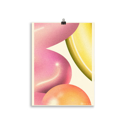 Vågig Gelé 02 | Skållyft 30×40 cm
