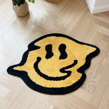 Vågig Smile Matta | Veska 85x60cm