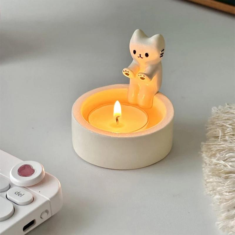 Varm Katt Ljusstake | Veska