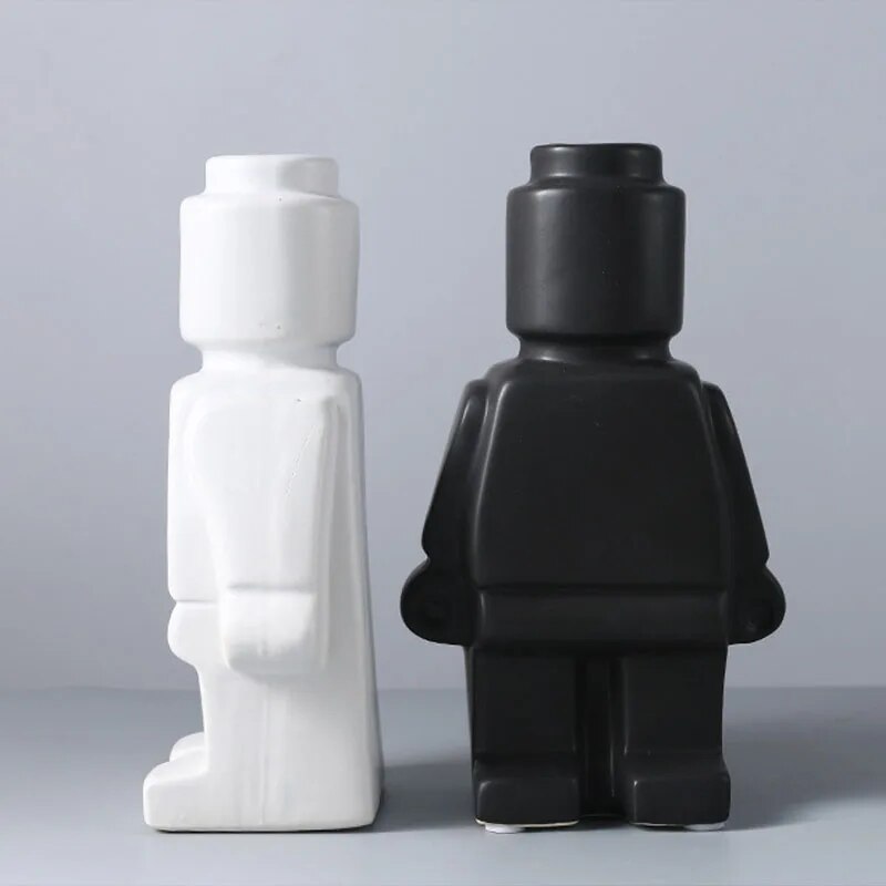 Vas Figur Figurins Ludique - Design Body Lego | Veska