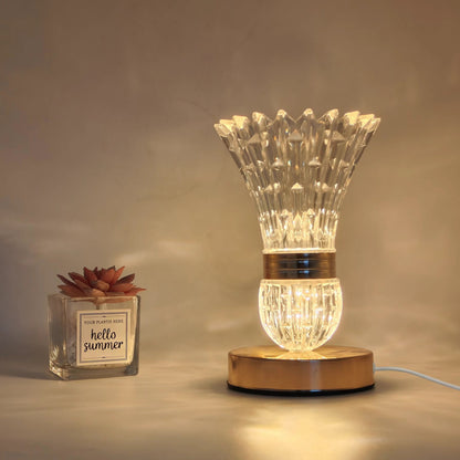 VaseLight - LED Kristall Bordslampa med Dimmbar Atmosfär Veska