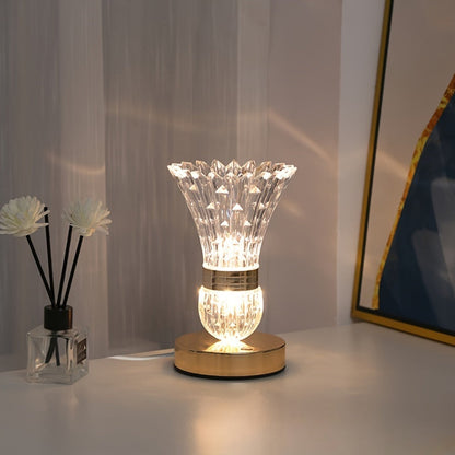 VaseLight - LED Kristall Bordslampa med Dimmbar Atmosfär Veska