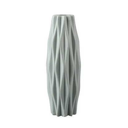 VaseLuxe Geometrisk Design Vasi med Modern Elegans för Stiliga Interiörer | Veska Ljusgrön