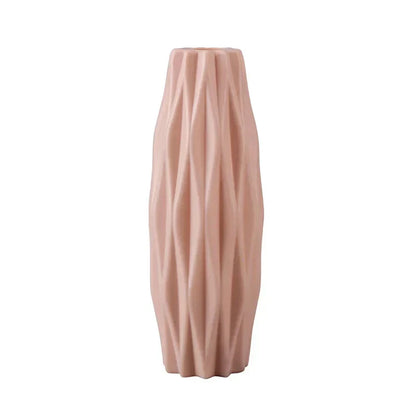 VaseLuxe Geometrisk Design Vasi med Modern Elegans för Stiliga Interiörer | Veska Rosa
