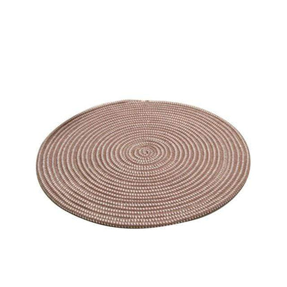 Vävd Rund Tatami Matta | Veska 4 80cm Diameter