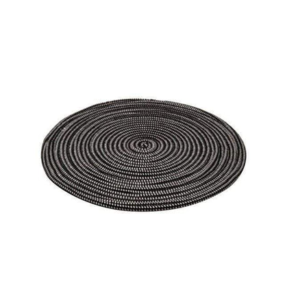 Vävd Rund Tatami Matta | Veska 5 80cm Diameter