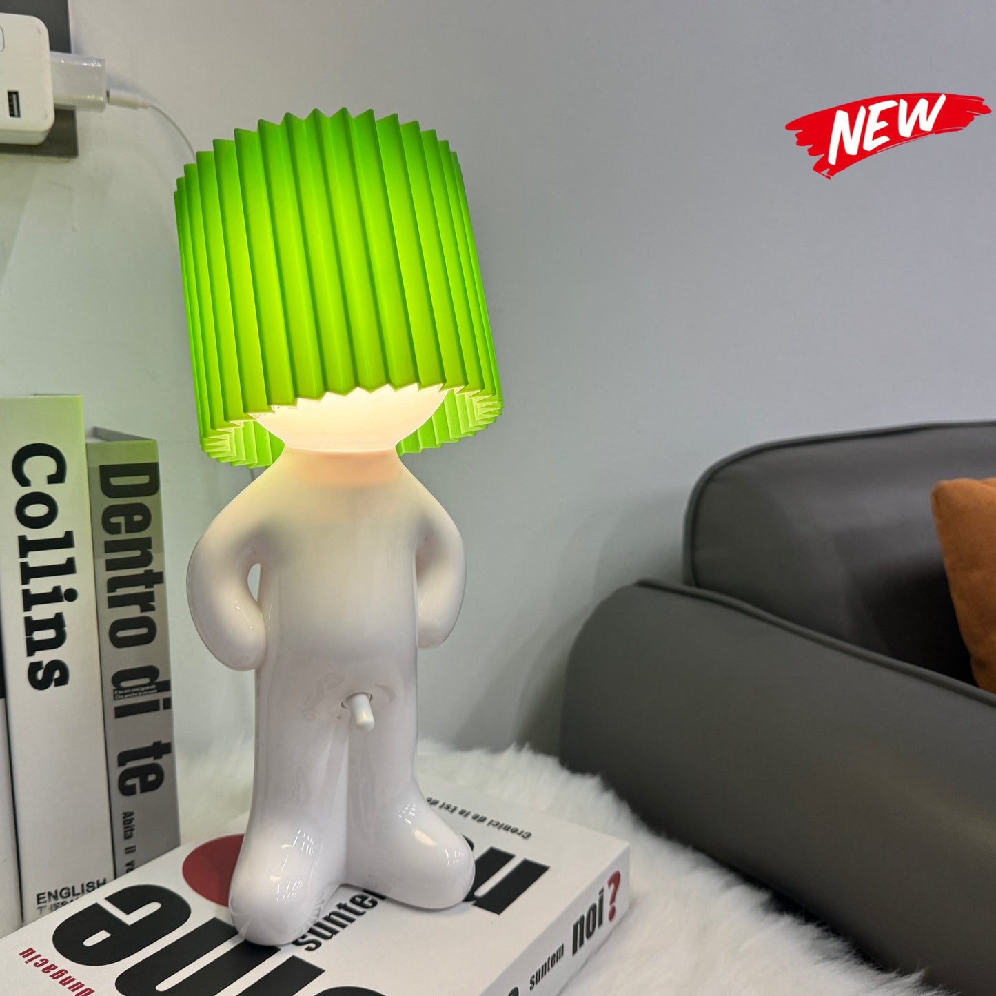 VerlegenLicht - Modern Geometrisk USB Bordslampa Veska