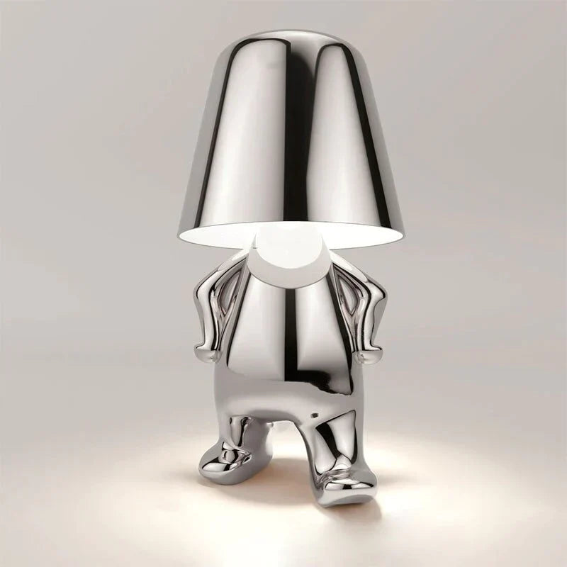 Veska | 5 Brothers - Trådlös Bordslampa Kollektion Chrome Milo