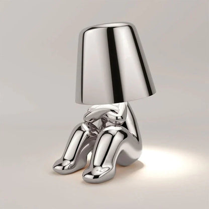Veska | 5 Brothers - Trådlös Bordslampa Kollektion Chrome Yan