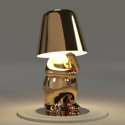 Veska | 5 Brothers - Trådlös Bordslampa Kollektion Guld Jose