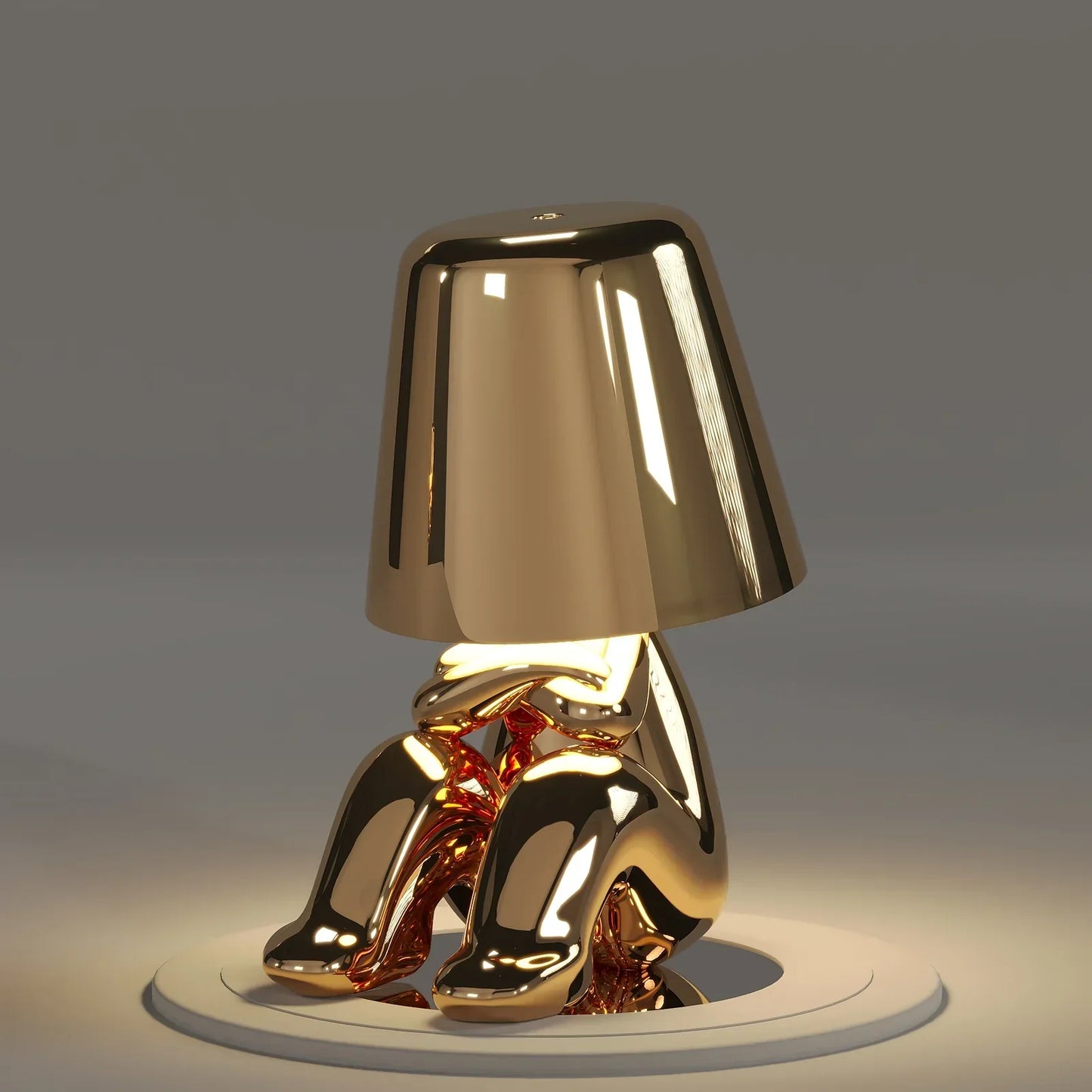 Veska | 5 Brothers - Trådlös Bordslampa Kollektion Guld Yan