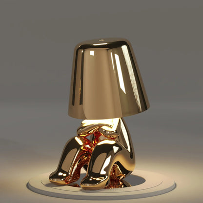 Veska | 5 Brothers - Trådlös Bordslampa Kollektion Guld Yan