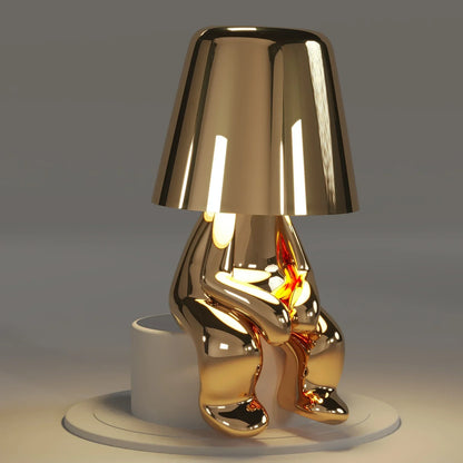 Veska | 5 Brothers - Trådlös Bordslampa Kollektion Guld Zaire