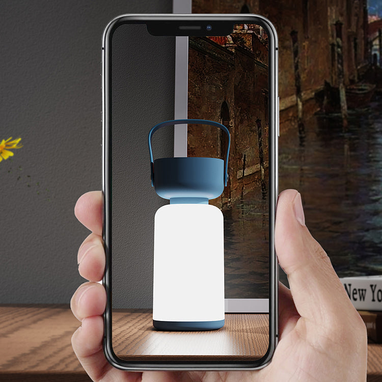 Veska | Amanti Vattentät bärbar LED bordslampa Modern cylindrisk design