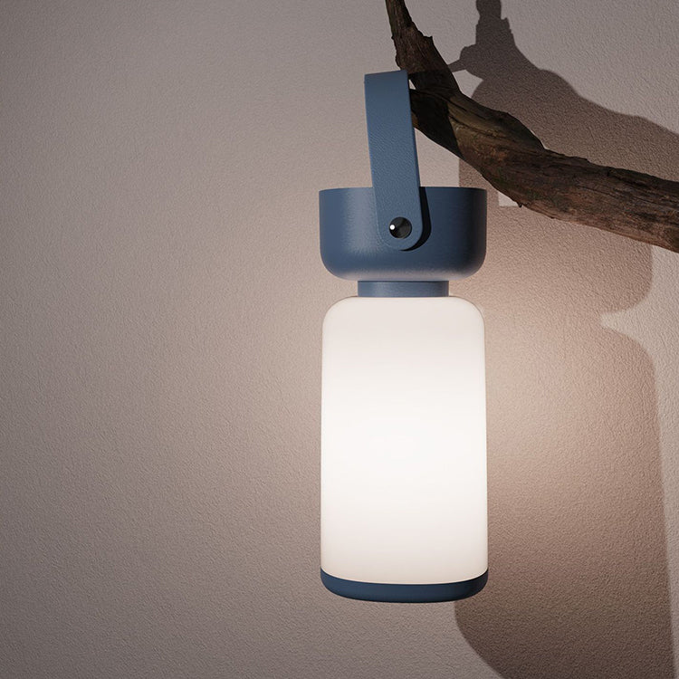 Veska | Amanti Vattentät bärbar LED bordslampa Modern cylindrisk design Blå Oändligt dimbar 5V