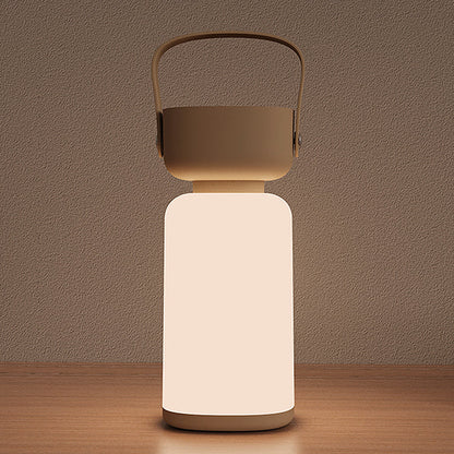 Veska | Amanti Vattentät bärbar LED bordslampa Modern cylindrisk design Brun Oändligt dimbar 5V