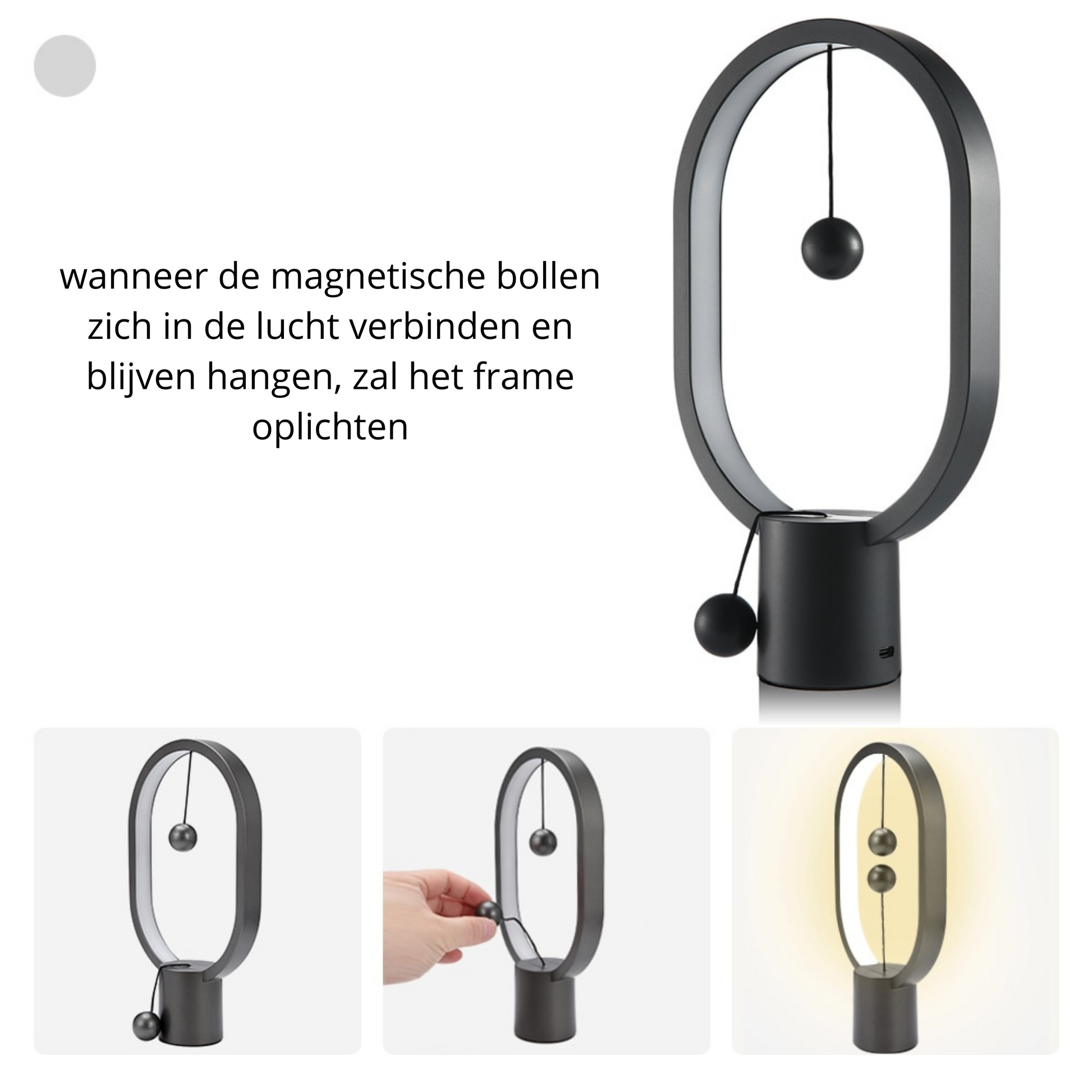 Veska | Atmosfärisk Bordslampa | Få in mysighet i hemmet
