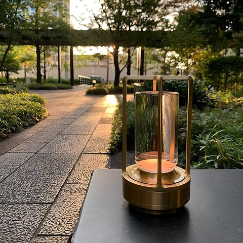 Veska | Auralight Trådlampa i kristallglas med touchkontroll