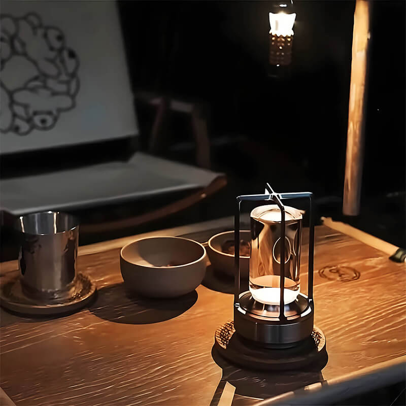 Veska | Auralight Trådlampa i kristallglas med touchkontroll