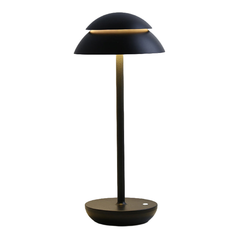 Veska | Aurelia Noire - Uppladdningsbar Trådlös Bordslampa med Inbyggd LED-belysning och Batteri