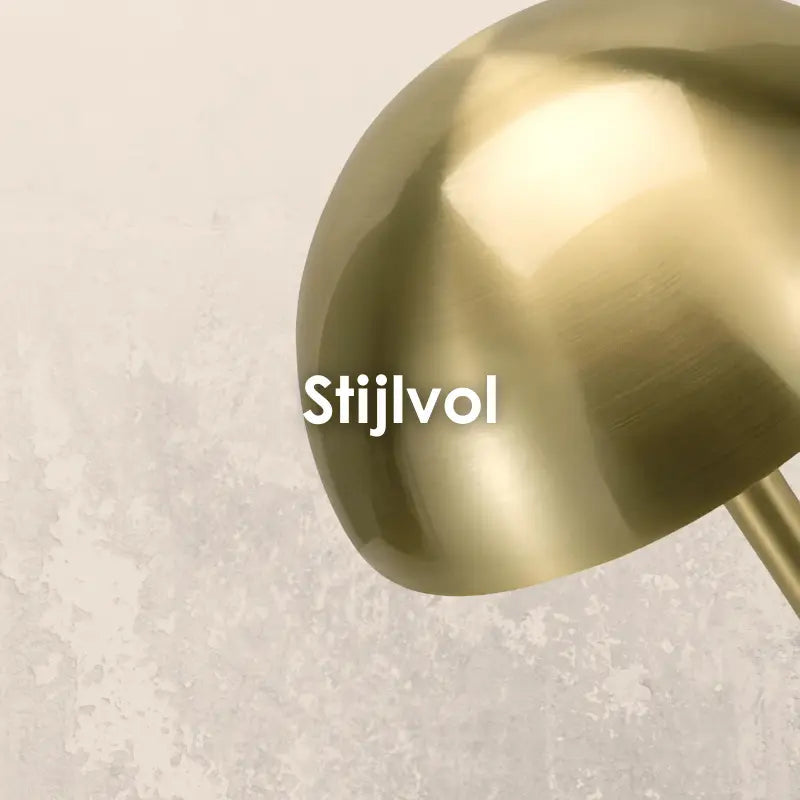 Veska | Belyst Svamp Lampa - Elegant LED Bordslampa Varm Vit