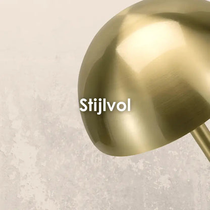 Veska | Belyst Svamp Lampa - Elegant LED Bordslampa Varm Vit