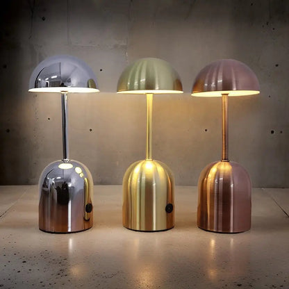 Veska | Belyst Svamp Lampa - Elegant LED Bordslampa Varm Vit