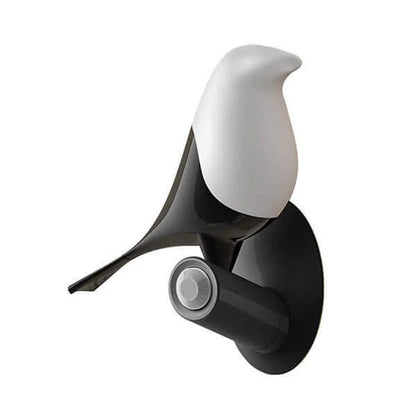 Veska | BrightOak Elegance - Smart trämobil lampa med rörelsesensor