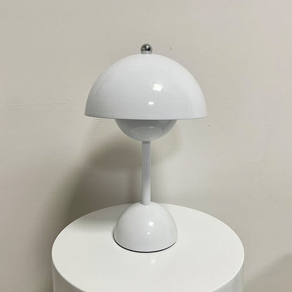 Veska | Bud LED bordslampa – Metall, modern, 220V Vit
