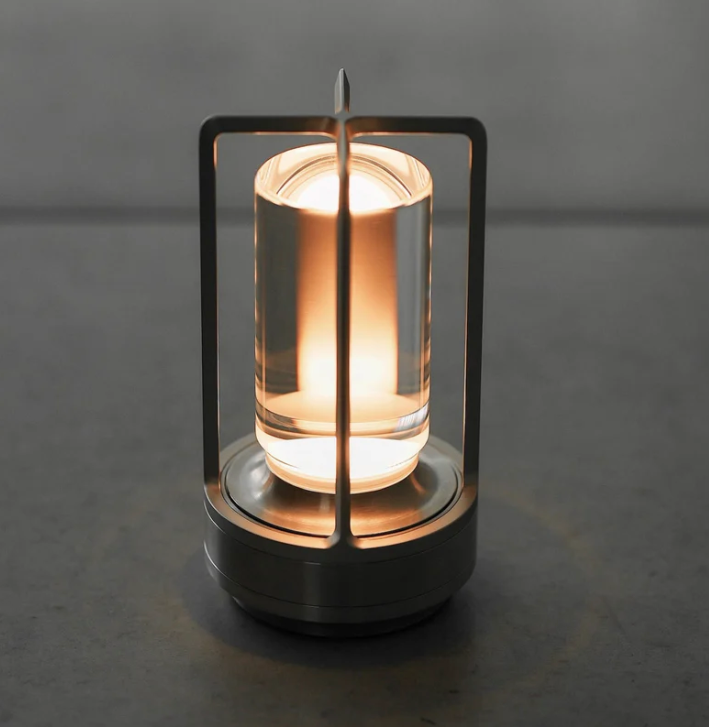 Veska | Cockerbar Laddningsbar Trådlös LuxeGlow Bordslampa - Elegant Trådlös Lampa för Varje Stämning