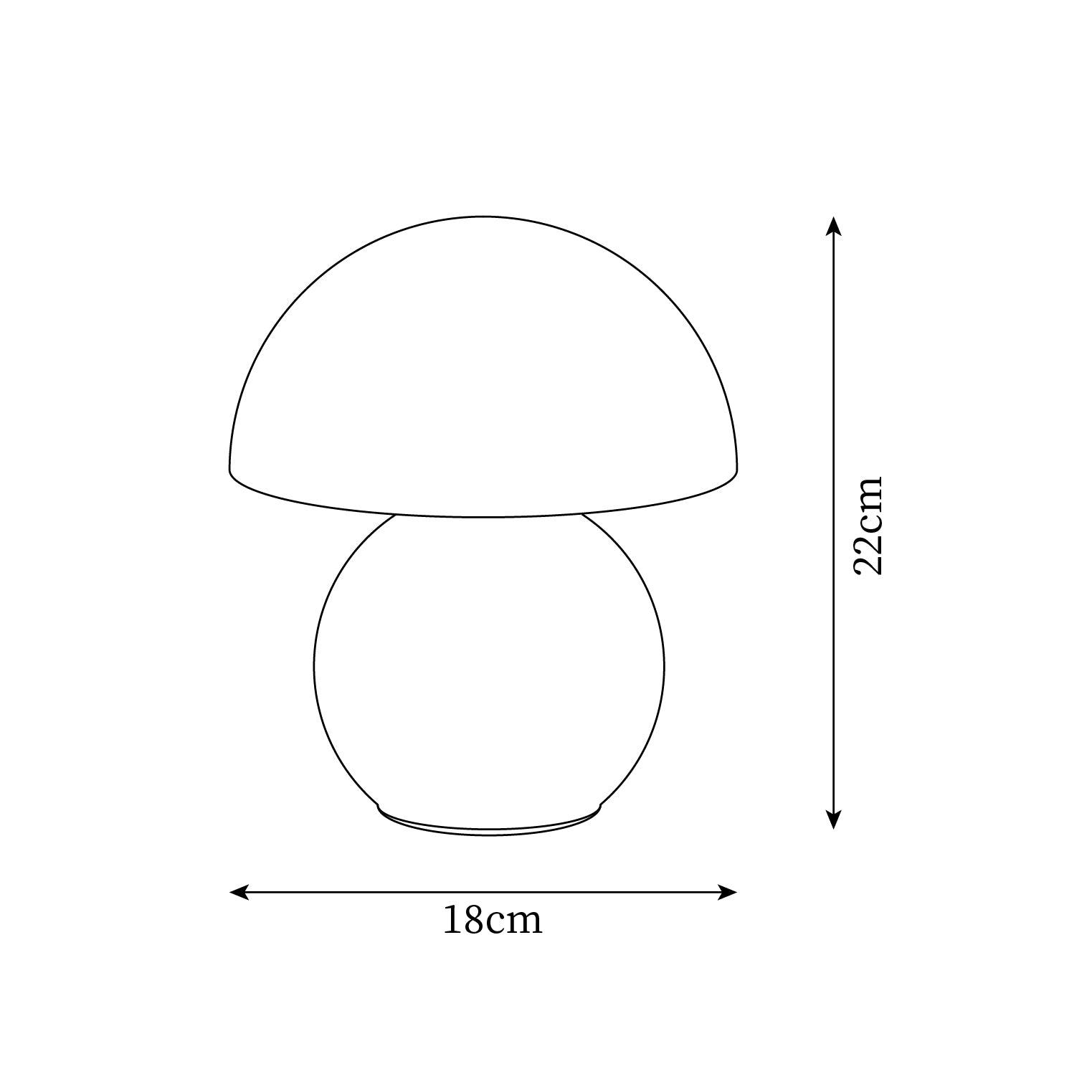 Veska | Design Bordslampa Modern Minimalistisk Belysning